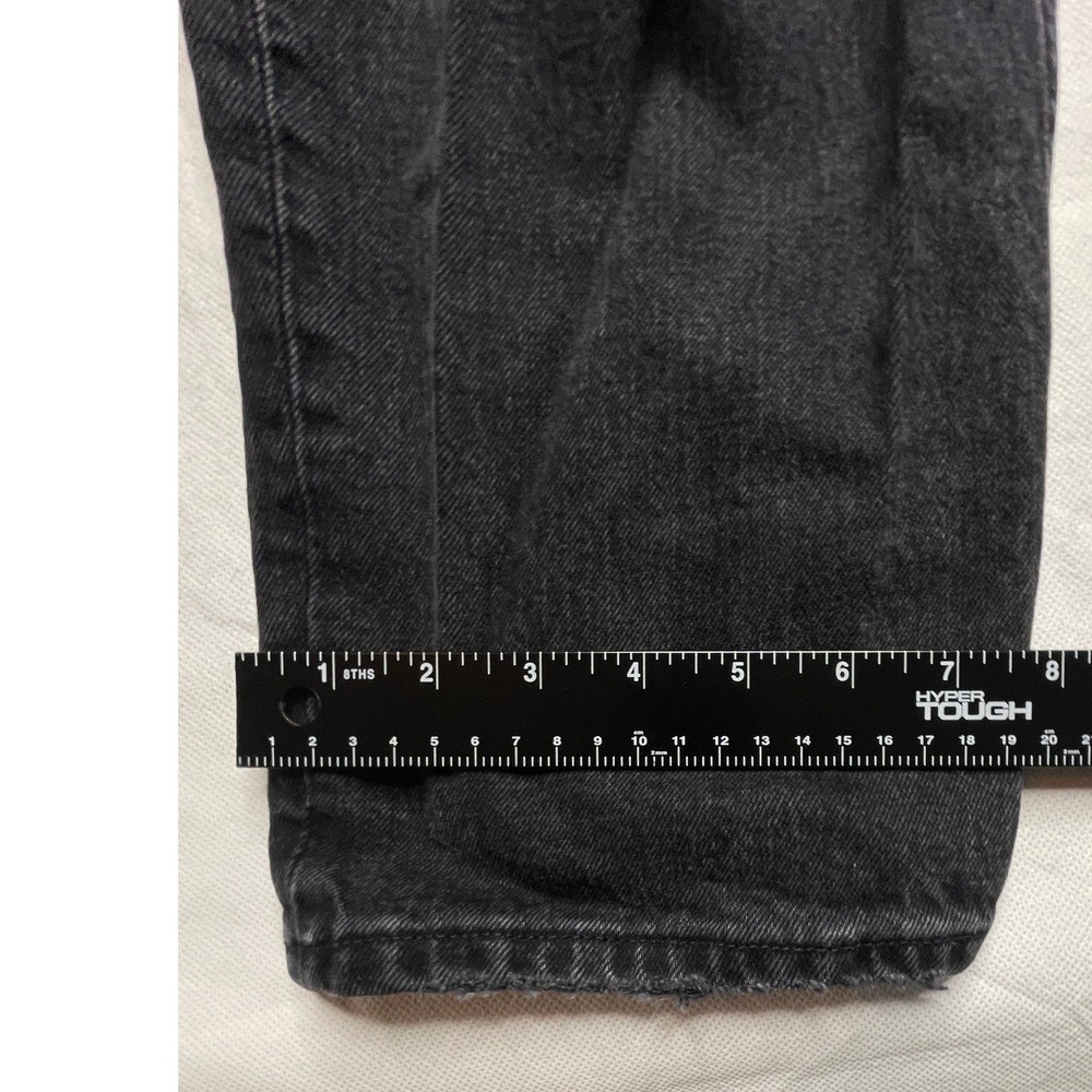 Abercrombie & Fitch Jeans WOMENS 32/14R 90s Straight Ultra High Rise Distressed - Picture 6 of 16